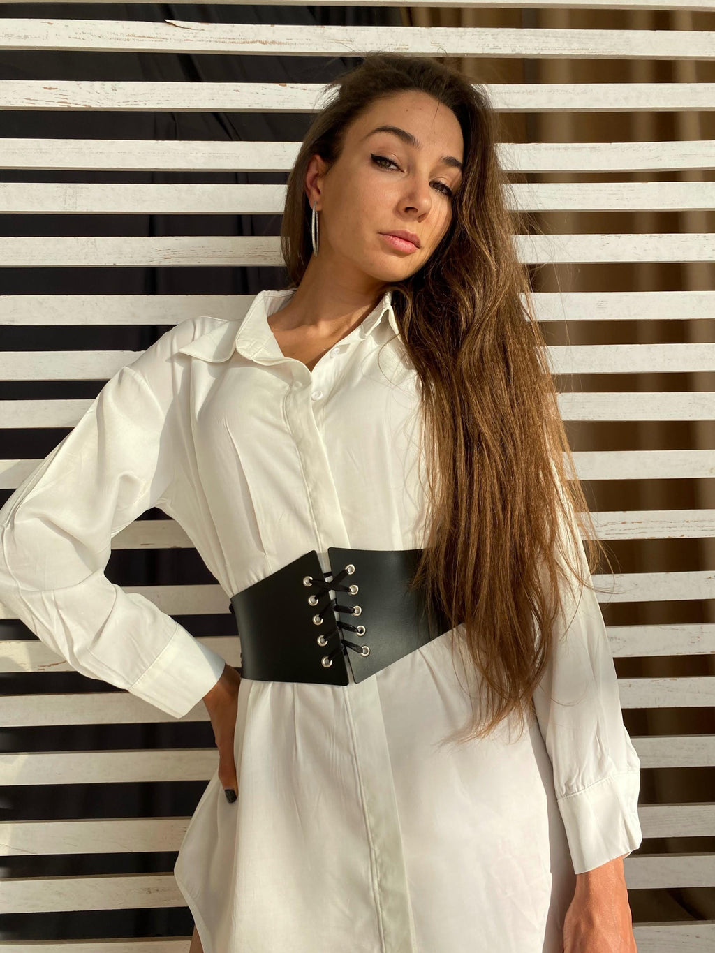 Four-Piece Waist-Cinching Corset — Structured Adjustable Silhouette